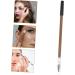 VINTORKY Pencil Brow Pen Women Brow Pencil Shaper Pencil Wood Brow Pencil Coffee Wooden - Buy Online on GoSupps.com