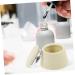 Housoutil Japanese Manicure Brush Cup Dappen Dish Nail Dish Cup Ceramic Dish for Acrylic Nails Nail Brush Dappen Cup with Lid Ceramic Nail Dish Ceramic Pot Ceramics With Cover - Buy Online on GoSupps.com