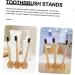 Eco-Friendly Bamboo Toothbrush Holder & Rinse Cup - Healeeved 3ST Bathroom Organizer - Buy Online on GoSupps.com