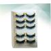 minkissy 5 Pairs False Eyelashes Magnetic Thick False Eyelashes Cross False Eyelashes False Lashes Pestanas Postizas Naturales Lashes Long Eyelashes Fluffy Cotton Thread 3D - Buy Online on GoSupps.com