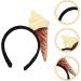 DOITOOL Ice Cream Cone Headband Ice Cream Party Hat Costume Party Accessory Headband Adult Food Vendor Ice Cream Cone Mini Hat for Food Themed Party Decorations - Buy Online on GoSupps.com
