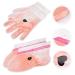 Minkissy Wax Hand Cover 2 Pairs Moisture-Accessible Bathroom Gloves & Booties for Paraffin Wax Treatments - Buy Online on GoSupps.com
