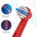 16 Pack Kids Toothbrush Heads Compatible with Oral-B - Extra Soft Bristles for Sensitive Gums - Ideal for Children - Buy Online on GoSupps.com
