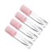 10 pi ces Tubes Ronds Transparents pour DIY Flacons Rechargeables et Durables Contenant Compact pour Gloss pour D butants et Voyages