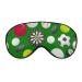 Sport Ball Pattern Sleep Mask Eye Cover for Sleeping Blindfold with Adjustable Strap Blocks Light Night Travel Nap for Men Women