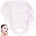 CLISPEED 5pi ces Masques Silicone R utilisables pour Visage avec Support et Protection Hydratante Fournitures de Salon
