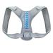 Back Posture Corrector Belt Adjustable Shoulder Neck Spine for Column Posture Correction for Women Men Straightener A - Gray Blue XL