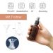 Suneast 5 Pack Small Brown Glass Spray Bottles - 30ml Fine Fog Atomizer for Perfume & Aromatherapy - Durable & Versatile - Buy Online on GoSupps.com