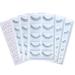 Practice Lashes for Eyelash Extensions 25 Pairs Training Lashes Practice Eyelash Strips Self Adhesive Lash Extension Supplies by OBEYA