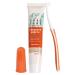 Dental care brushes toothpaste and finger brush for cats finger brush for teeth and toothpaste of dogs tooth and gum care for pets toothbrush set for cats and dogs 1 piece (1 pack)