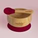 Nohla Bamboo Baby & Toddler Suction Plate Bowl Set with Silicone Spoon - Eco-Friendly BPA-Free - Cherry Cherry - Buy Online on GoSupps.com