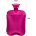 Samply 2L Hot Water Bottle with Knitted Cover - Hot & Cold Compress for Pain Relief - Ideal for Menstrual Cramps - Transparent Purple Lavender - Buy Online on GoSupps.com