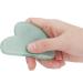 Aventurine Scraping Board Face Massage Tool Gua Sha Green Unique Design for Meridian Dredging  - Buy Online on GoSupps.com