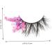 FOMIYES 1 Pair Fake Eyelashes Makeup Accessories Colored Lash Extensions Fluorescence Long and Thick Lashes Soft Light Fake Lash Fluffy False Eyelashes Women Tania 3d Fiber Girl - Buy Online on GoSupps.com