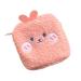 Healifty 1pc Sanitary Napkin Pack Mini Zipper Pouch Cute Makeup Bag Plush Purse Tampon Pouches Sanitary Towel Pouch Teen Girl Purse Mini Storage Bag Menstrual Pad Pouch Cartoon Mini Bag