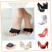 Fomiyes 4 Pairs Half Socks - Comfort Cushion for Sandals Slides & High-Heeled Boots | Invisible Forefoot Pads for Men & Women - Buy Online on GoSupps.com