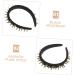 PLAFOPE Studded Black Headband Head Decoration Studded Head Band Punk Headband Punk Accessories Cosplay Headband No Slip Headband for Women Thin Headband Womens Headbands Studded Headband - Buy Online on GoSupps.com
