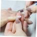 Sosoport 1 Set Nail Sand Ring Cap Nail Drill Bits Nail Dedicated Grinding Head Cap Portable Handpiece File ceramic nail drill bit Nail Drill Kit nail bit to rotate alloy head box white 8x6cm White - Buy Online on GoSupps.com