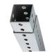 DOGIPOT 1302 Galvanized Steel with 2" Square Post, 4'