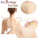 FTZOTOF Dry Brush - Exfoliating Body Brush for Dry Skin, Cellulite Treatment & Lymphatic Drainage | Natural Bristles for Blood Circulation Improvement - Medium Strength - Buy Online on GoSupps.com