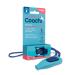 Coachi Whizz Click 2-in-1 combined clicker and pipe dog training pipe for recall and clicker training for reward adjustable and reflective supporting band for all dogs and puppies Hellblau / Marineblau