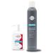 KERACOLOR Kit of 3-in-1 (Cleanse + Conditioner + Color) Red Semi-Permanent Hair Dye and Finishing Hair Spray 10oz