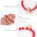 CALLARON 2 Pcs Zodiac Year Bracelet Stone Miss Vintage Cow Pendant 18x1.5cmx3pcs As Shownx3pcs - Buy Online on GoSupps.com