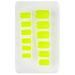 Widmann Neon Yellow Fingernails Set - 12 Self-Adhesive Accessories for Carnival Halloween & Theme Parties - Buy Online on GoSupps.com