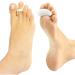 Pedimend 3 Pairs Under Toe Support Straightener Corrector | Silicone Gel Toe Orthotics Crests Pads | Hammer Claw Crooked Mallet Toes Props | Bunion Corns Blisters Protector | Foot Care (White)