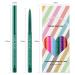 Waterproof Eyeliner Pencil Set - 6 Natural Matte Colors for Long-Lasting Eye Makeup - Retractable Liners and Shadow Pencil for Women - Purple, Green, and more - Buy Online on GoSupps.com