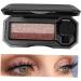 Dual Color Eyeshadow Makeup Palette Waterproof Durable Frosted Pigment Nude Everyday Lazy Eye Shadow Powder Style1 for Beautiful Life - Buy Online on GoSupps.com