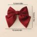 Large Hair Bows Clip Girls Hair Accessories Bow Black Hair Clips Large Women's Hair Clips with Bows Hair Bows Hair Bows with Clip Closure for Girls Women Party Wedding - Buy Online on GoSupps.com