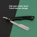 Zjchao Professional Stainless Steel Razor | Manual Beard Holder for Precision Trimming - Buy Online on GoSupps.com