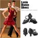 HIPPOSEUS Women's Latin Dance Shoes - Professional Ballroom Salsa Practice Shoes - Model DBCG802 - 2inch Heel - Black - Buy Online on GoSupps.com