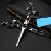 Hair Cutting Scissors Shears 6 inch Black Skull Head Scissors Professional Hairdressing Scissors Hair Professional Barber Scissors Set Hair Cutting Shears 6 Inch Set