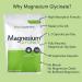 Magnesium Glycinate 90 Capsules | True Fully Chelated | UK Made | Vegan Friendly - Buy Online on GoSupps.com