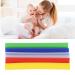 Buy 5-Piece Baby Bite Ring Set | Food-Grade Silicone | Safe & Dishwasher Friendly | Soothes Gums | Perfect Infant Teething Toy in Red Blue Green Yellow - Buy Online on GoSupps.com