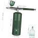 Airbrush Makeup Kit & Facial Moisturizer Portable Stainless Steel Nail Decorating Set for Flawless Results - Buy Online on GoSupps.com