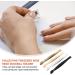 COHEALI 4pcs Eyelash Tool Tweezers Set - Paddle False Lash Slip Collector Craft Beak Removal Stickers Handling Coins Metal Straight Coin - 11X0.5cm - Buy Online on GoSupps.com