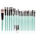 CINIDY 20-Piece Makeup Brush Set - Wool Make Up Tools Toiletry Kit (Black) - Buy Online on GoSupps.com