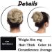  Ash Blonde Thick Hair Donut Scrunchie Hair Bun Ponytail Extension Updo Hairpiece Scrunchy Wavy Curly Messy Hair Ribbon Hair Chignons Thick Ash Blonde - Buy Online on GoSupps.com