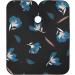 Buy Waterproof Barber Cape - Blue Flower & Cheetah Haircut Bib for Men & Unisex | Premium Hair Cutting Cape - Buy Online on GoSupps.com