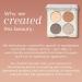HALEYS Eyeshadow Quad Palette - Long-Wearing Talc-Free Vegan Makeup with Buttery Shades Matte & Glitter Smooth Blending - Buy Online on GoSupps.com