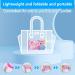 Vicloon Baby Waterproof Sleeved Bibs 4 Pcs Set | Unisex Feeding Apron for Infant Toddler 6M-3Y | Yellow/Red/Pink - Buy Online on GoSupps.com