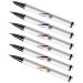 Beatifufu 6pcs Eye Liner Cosmetic Eye Liner Pencils Colored Eyeliner Makeup Supplies Abs Makeup Pen Matte Miss