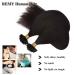 SEGO SONNGING Real Hair Extensions - 100 Strands U-Tip Keratin Remy Human Hair Natural Black #1B 22 - Buy Online on GoSupps.com