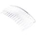 20 Transparent Side Hair Combs for French Twist & Wedding Veils - Premium Bridal Accessories - Buy Online on GoSupps.com