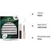 Lanciley Individual Lashes CC Curl DIY Eyelash Extension Kit - 45 Clusters with Glue & Tweezers - Easy to Use for Makeup Beginners - Fluffy Style - Buy Online on GoSupps.com