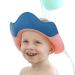 youocomu Baby Shower Cap Shower Visor Bathing Hat for Toddlers Waterproof Shampoo Cap Adjustable Protect Infants Eyes Ears Blue