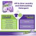 Powerizer Complete Pods - Multipurpose Plant-Based Laundry & Dishwasher Detergent | 42 All-in-One Cleaning Pods for Effective International Shipping - Buy Online on GoSupps.com
